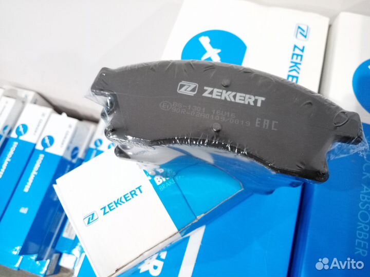 Шевроле Авео Т300 колодки тормозные передние