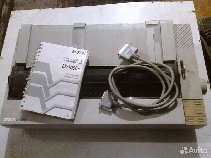 Принтер матричный Epson LX-1050+, рабочий
