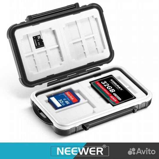 Neewer, прочный водонепроницаемый футляр для карт