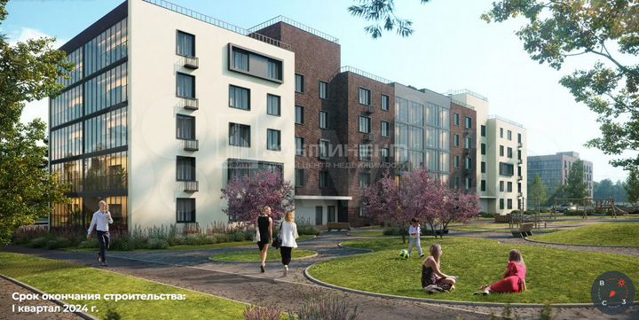 3-к. квартира, 89 м², 5/5 эт.