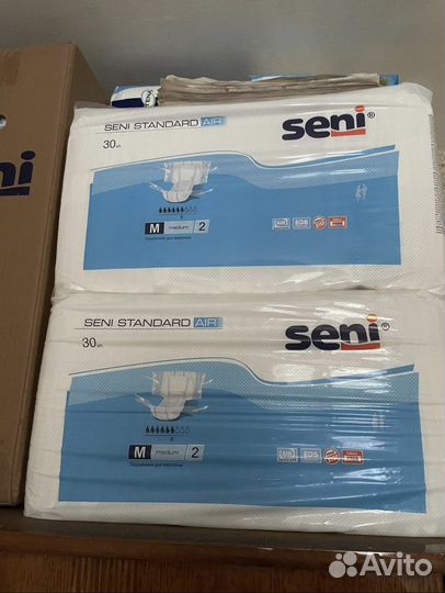 Памперсы для взрослых seni standard AIR M