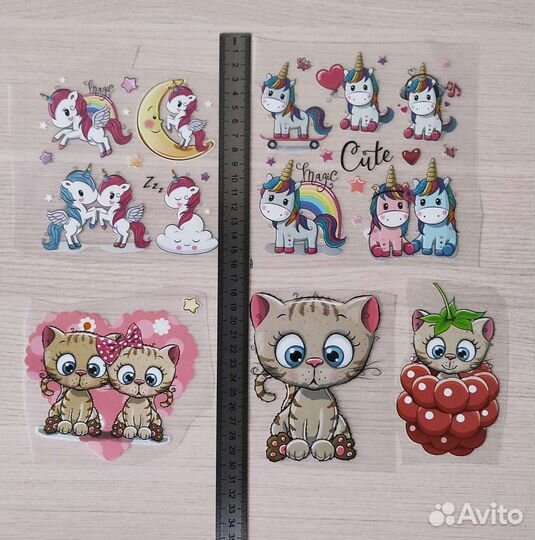 Термонаклейки на одежду термотрафарет