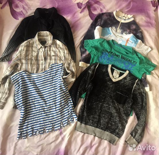 Одежда Вещи на мальчика пакетом 128 134