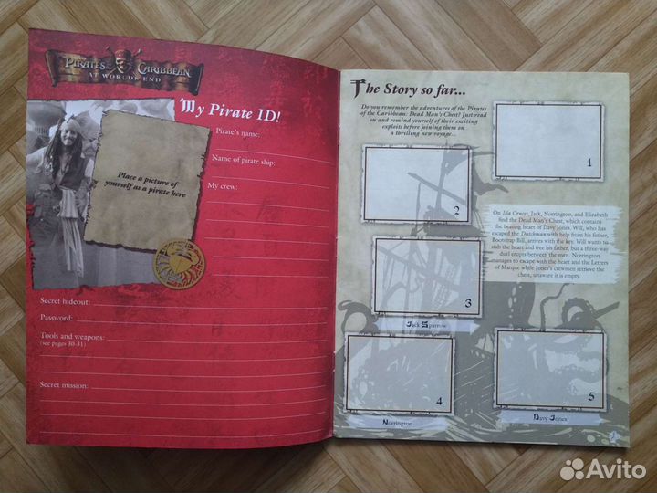 Журнал Panini Пираты Карибского моря