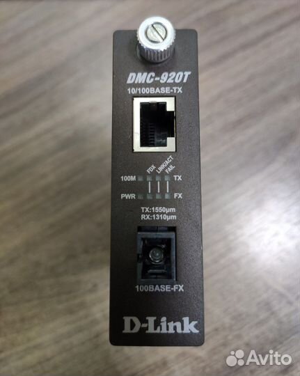 Медиаконвертер D-Link DMC-920T