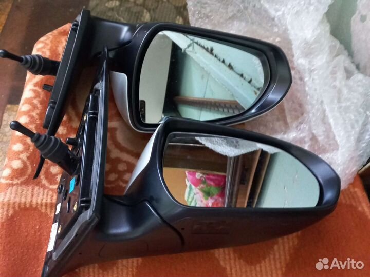 Зеркало на hyundai solaris