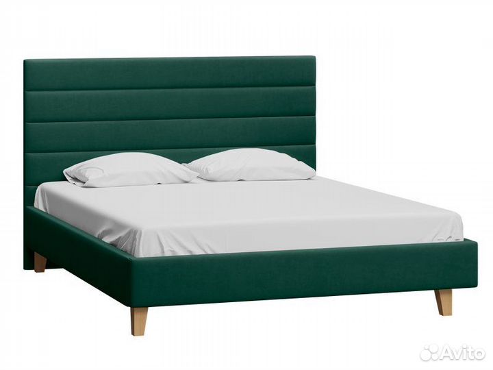 Кровать Лосон-Legs 140 Velvet Emerald