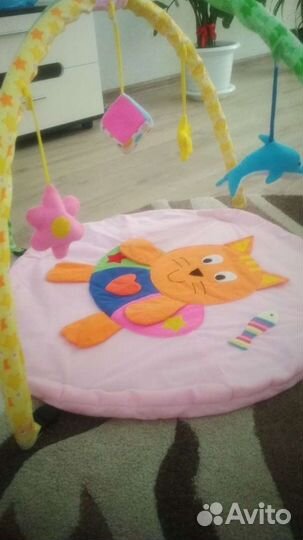 Детский игровой коврик (развивающий) 0+