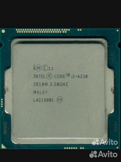 Процессор 1150 Intel Core i3 4330 3.5 ghz