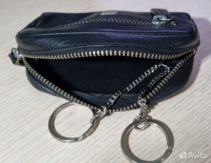 Ключница braun buffel кожаная