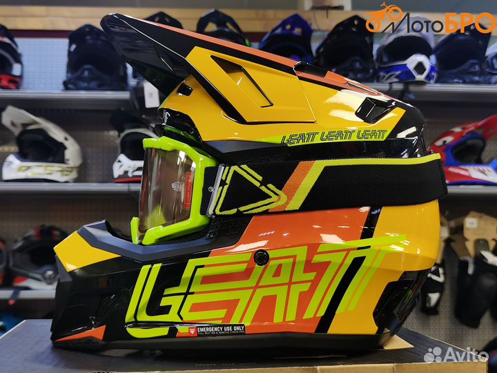 Шлем кроссовый Leatt 7.5 V24 Citrus