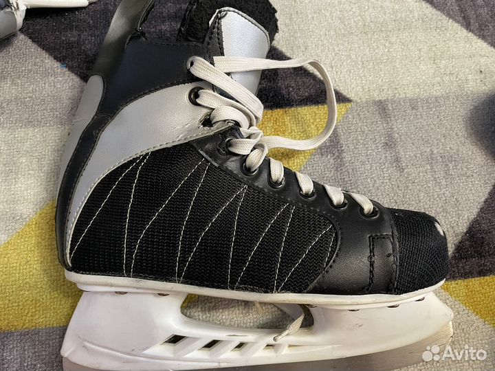 Хоккейные коньки bauer 38 размер