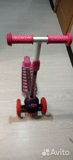 Детский самокат Tech team lambo светящиеся колеса