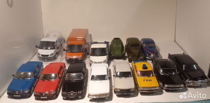 Модель газ 1:43 deagostini Наш автопром