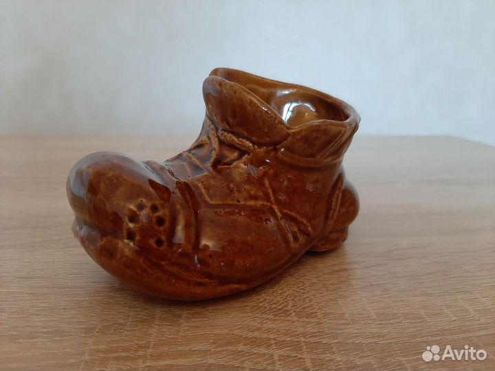 Пепельница Башмак Керамика