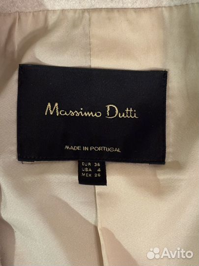 Пиджак massimo dutti 36 женский