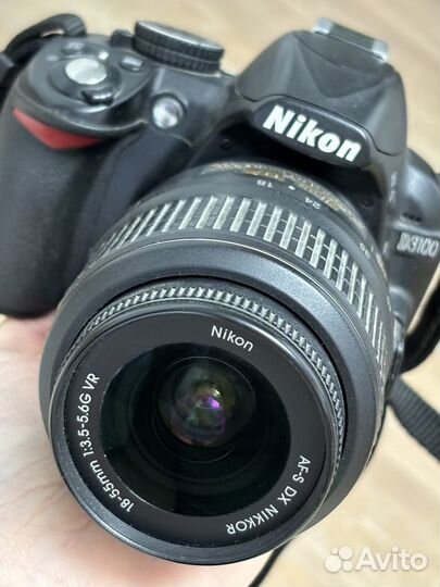 Зеркальный фотоаппарат nikon d3100