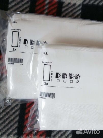 Тюль Икеа Lill