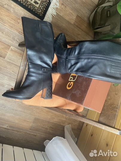 Сапоги женские натуральная кожа 37