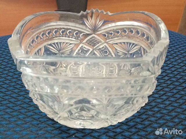 Конфетница ваза хрусталь СССР