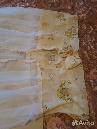 Балдахин в детскую кроватку+подарки