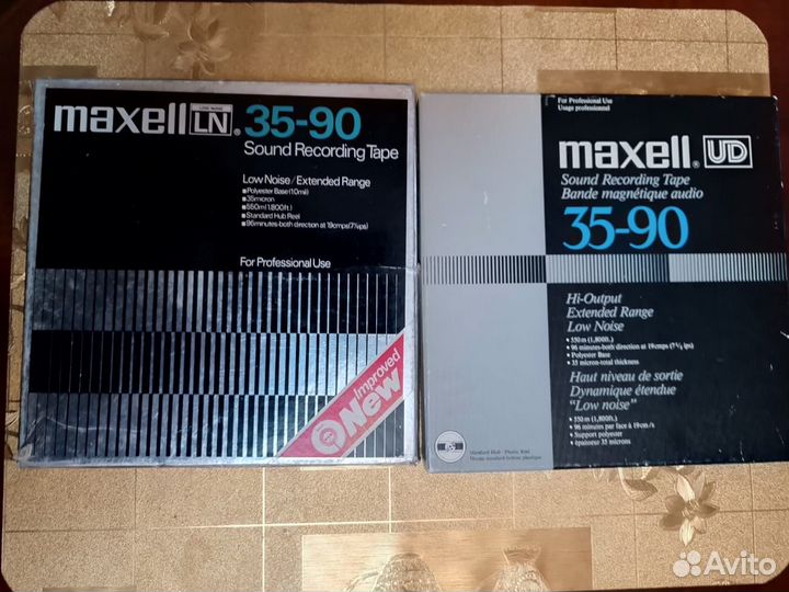Катушки maxell