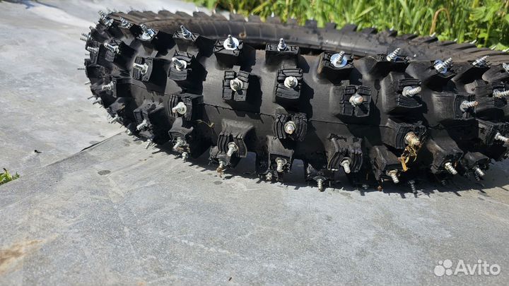 Зимняя Шипованная мото эндуро резина