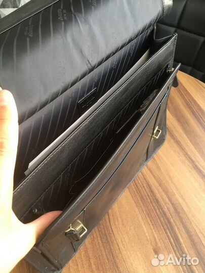 Мужской кожаный портфель