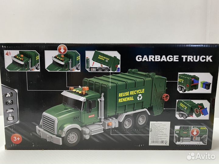 Машина спецтехника 5 видов свет,звук