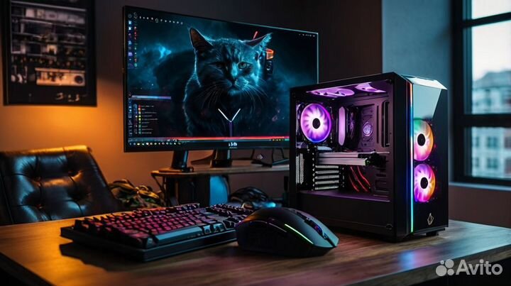 Игровой пк i5 12600 KF/ RX 7600