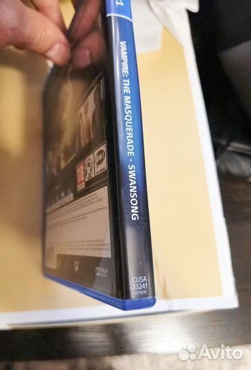 Игра Vampires the mascarade swasong ps4