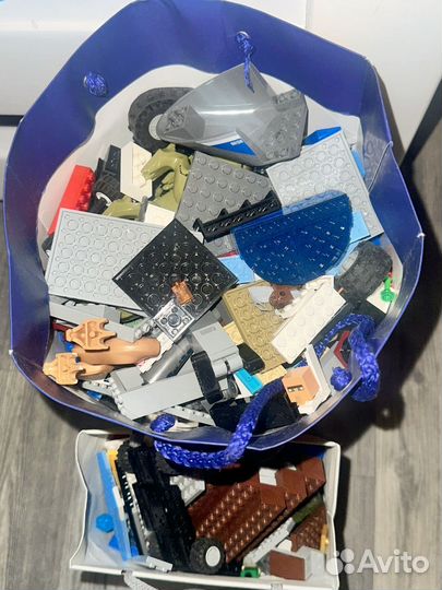 Лего на вес 1-2 кг