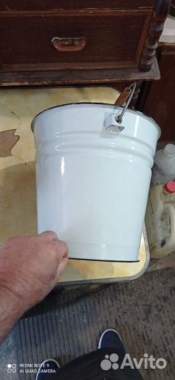 Ведро эмалированное СССР