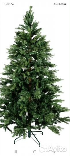 Ель искуственная литая бу