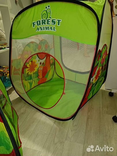 Игровой тоннель, домики, палатка