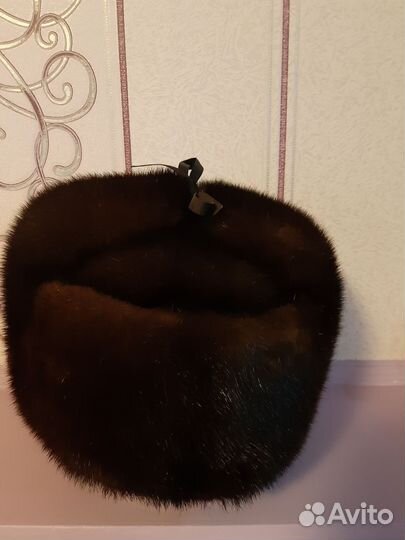 Норковая шапка мужская