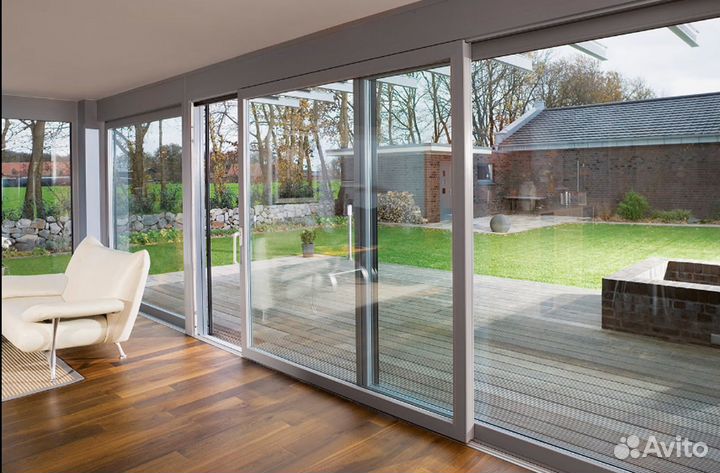 Стеклянные перегородки лофт