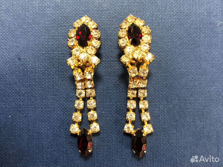 Набор. Богемия. Колье. Браслет. Серьги клипсы