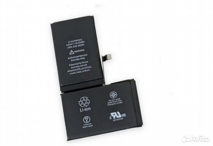 Аккумулятор / батарея Apple iPhone X, Orig 1:1