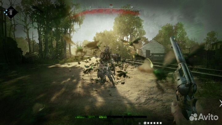 PS4 диск Hunt Showdown Limited Bounty Hunter,новый