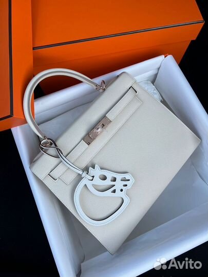 Сумка Kelly 28cm Epsom / брелок