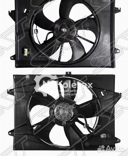 Диффузор радиатора в сборе KIA optima 2,0/2,4 16