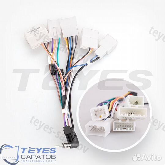 Магнитола Teyes CC3 4/32 экран Qled Toyota Rav16