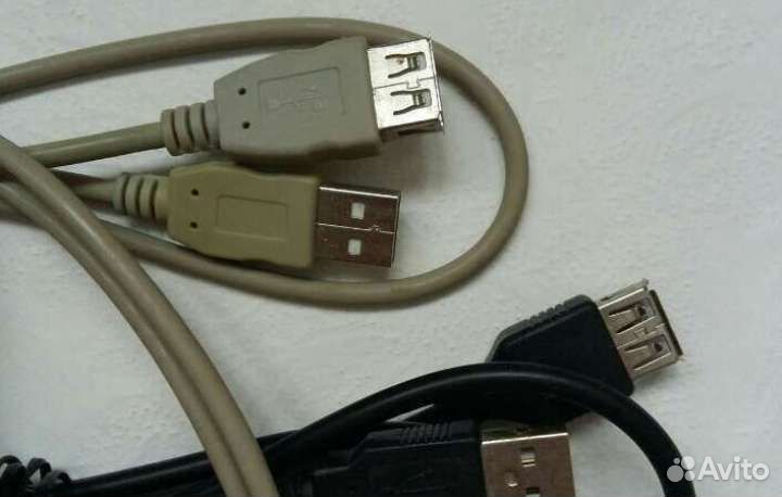 USB кабель удлинитель папа мама