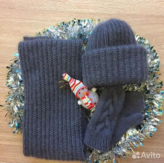Шапка вязаная
