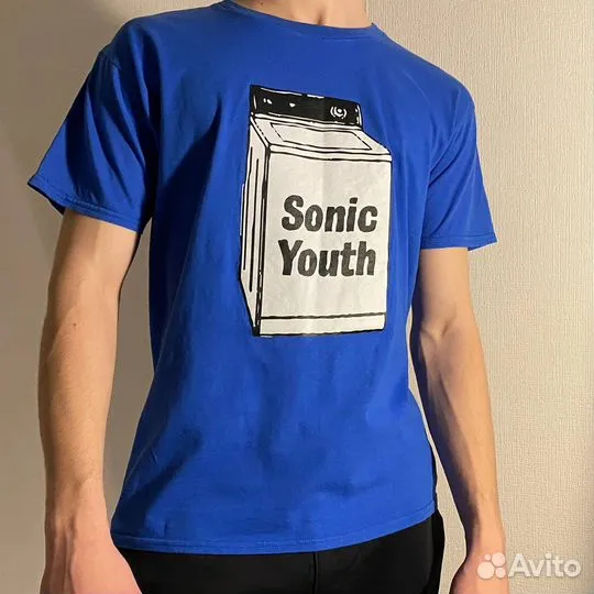 Футболка мерч культовой рок-группы Sonic Youth