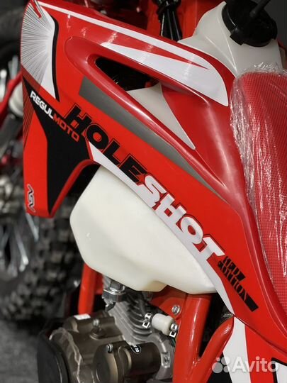 Regulmoto Holeshot Red Edition (4 valves)