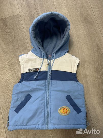 Жилетка утепленная для мальчика