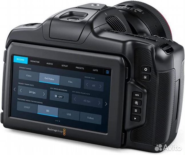 Blackmagic Pocket Cinema Camera 6K G2 Видеокамера