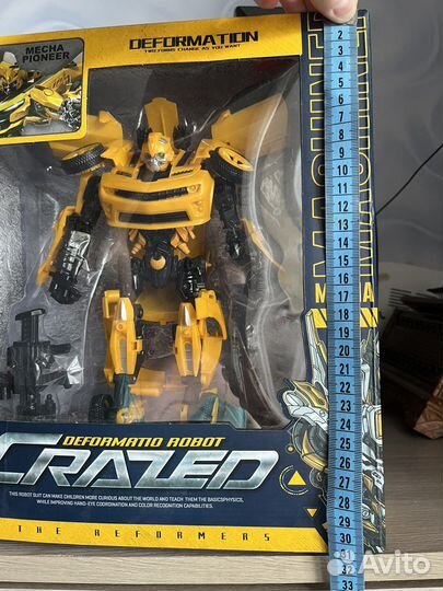 Робот трансформер 2 в 1 Бамблби